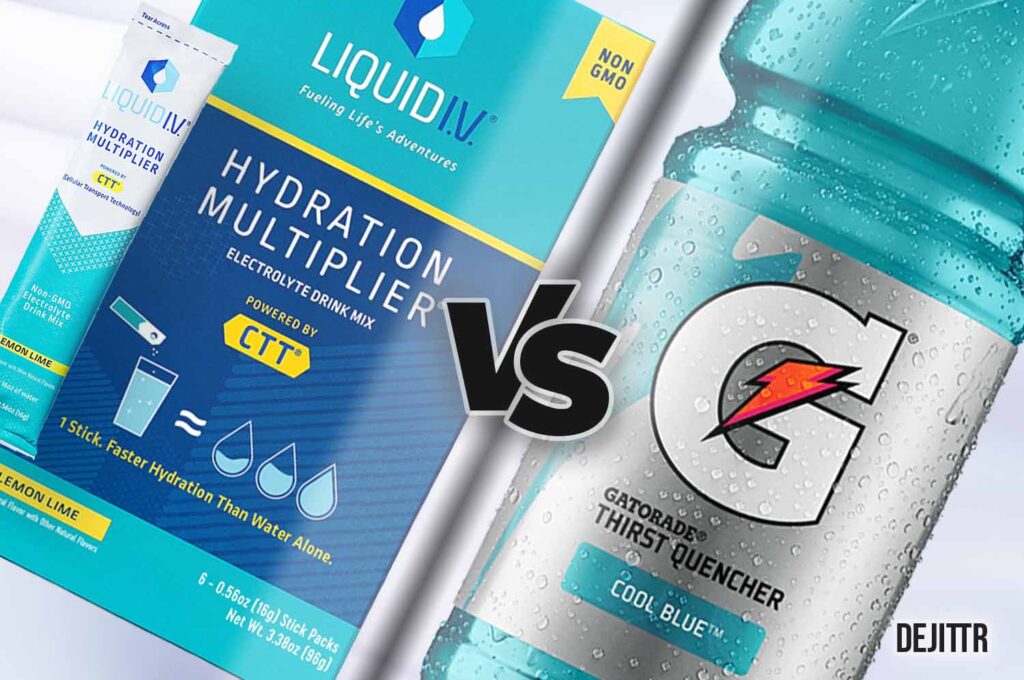 Liquid Iv Vs Gatorade Detailed Analysis With Charts Dejittr